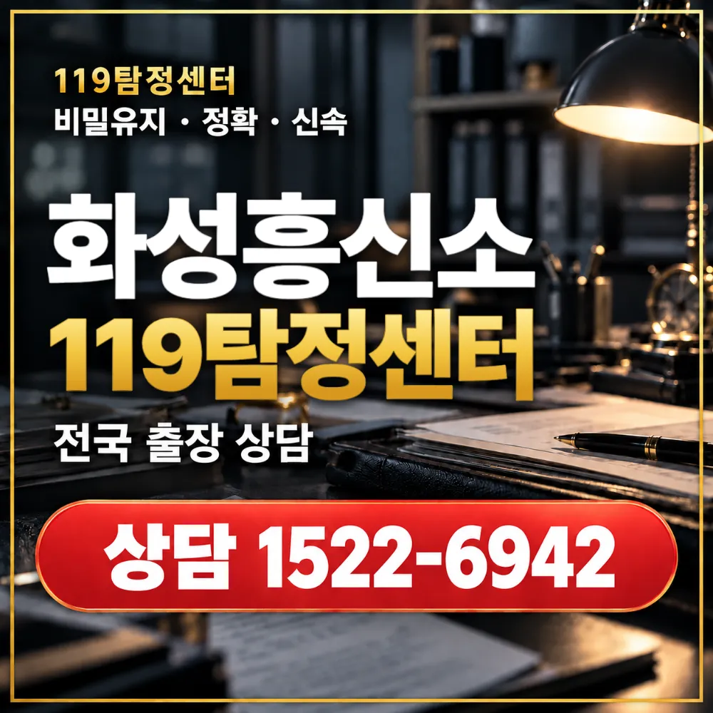 화성흥신소·화성탐정사무소 전국 출장 상담