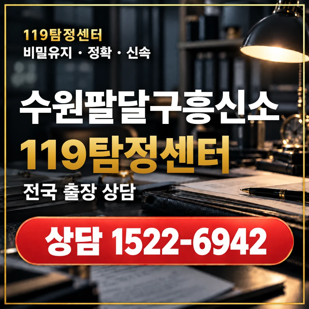 수원팔달구흥신소·수원팔달구탐정사무소 전국 출장 상담