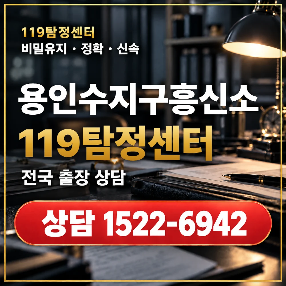 용인수지구흥신소·용인수지구탐정사무소 전국 출장 상담