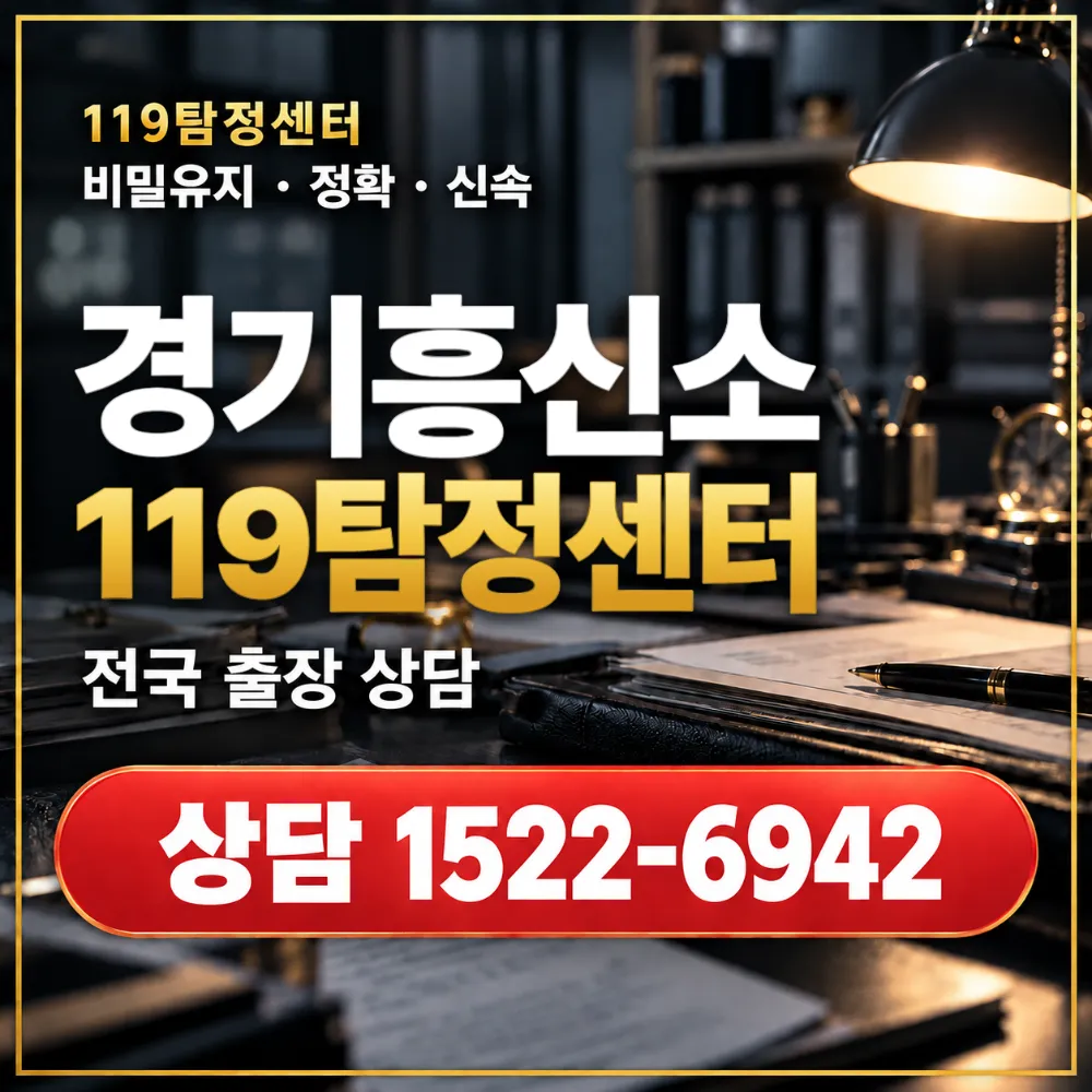 경기흥신소·경기탐정사무소 전국 출장 상담