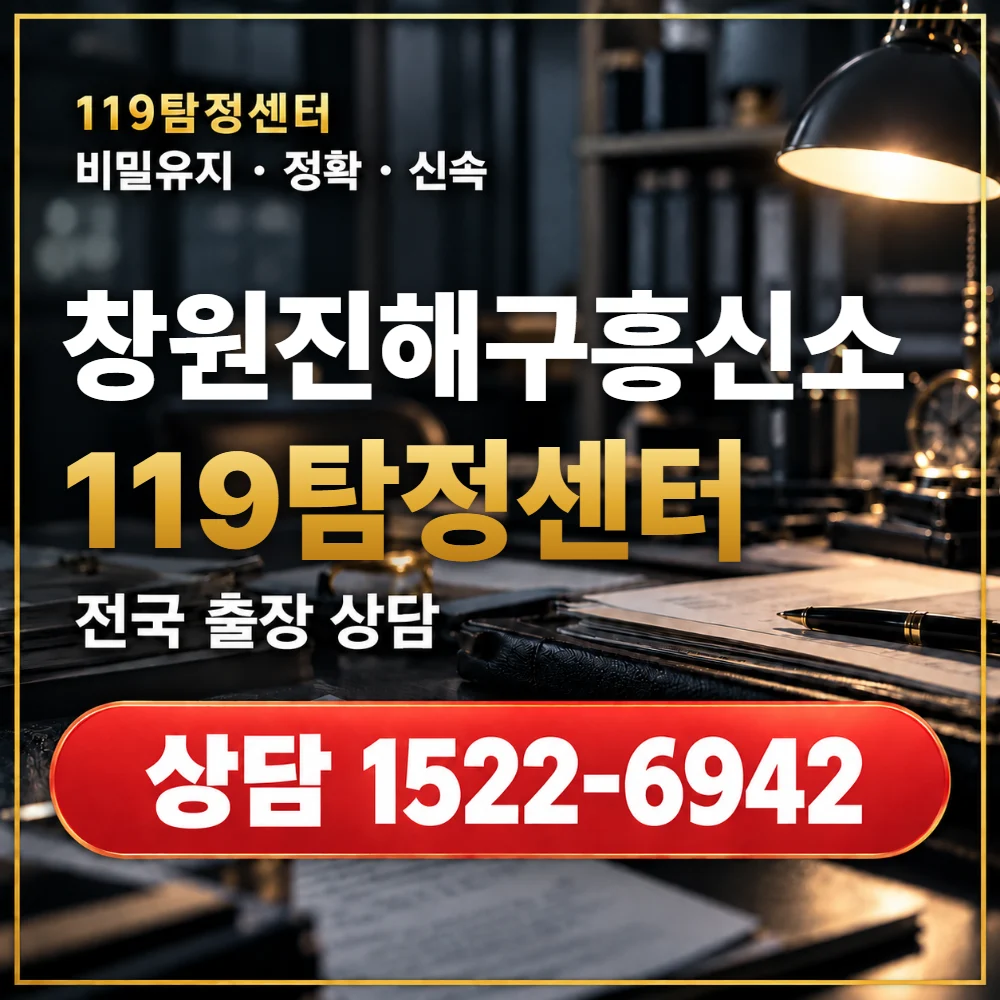창원진해구흥신소·창원진해구탐정사무소 전국 출장 상담